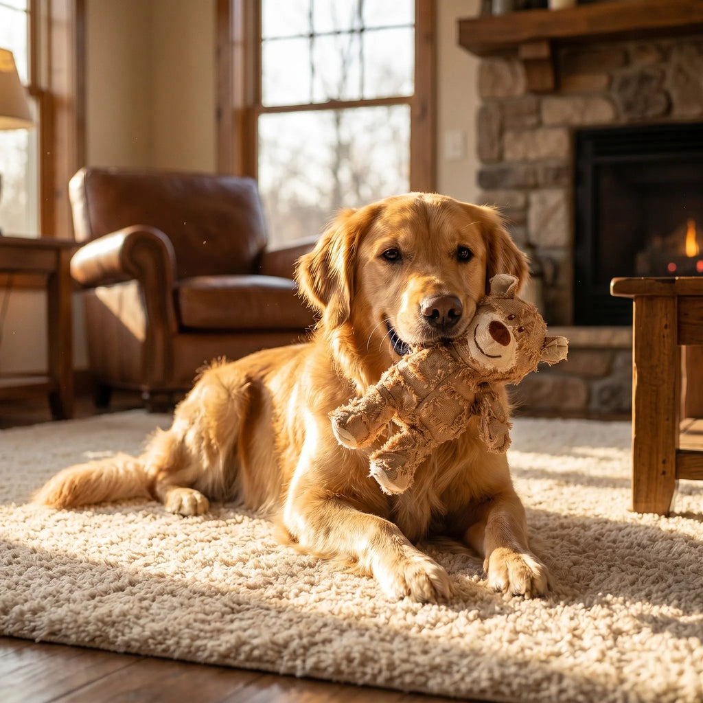 Pawsome Unbreak-Bear™ Corrected Lifestyle - Durable Linen Bear